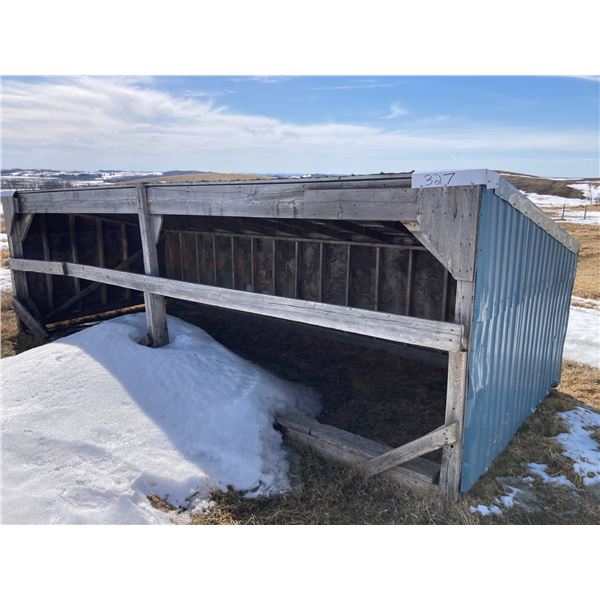 Calf Shelter (in pen on hill)