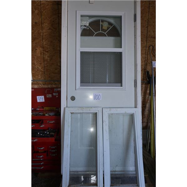 Screen Door Unit 36in. Insert Windows 16in x 34in