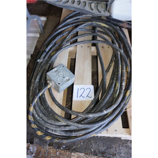 Heavy Cord with 4 Block Plug In