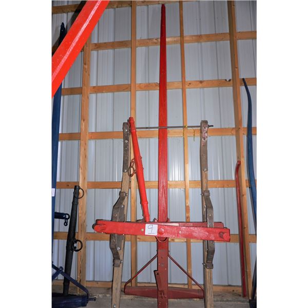 Front Bobsleigh with Neck Yoke & Pole complete with top bolster (2pic)