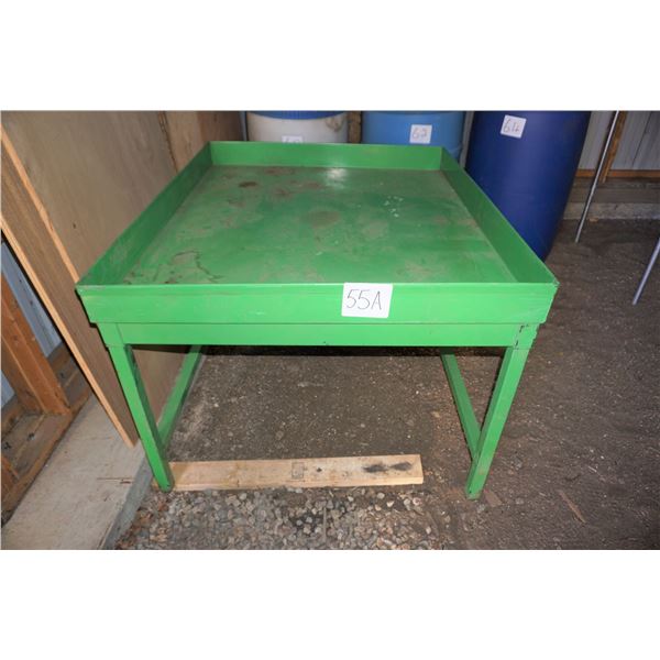 48in x 40in x 32in high Metal Table