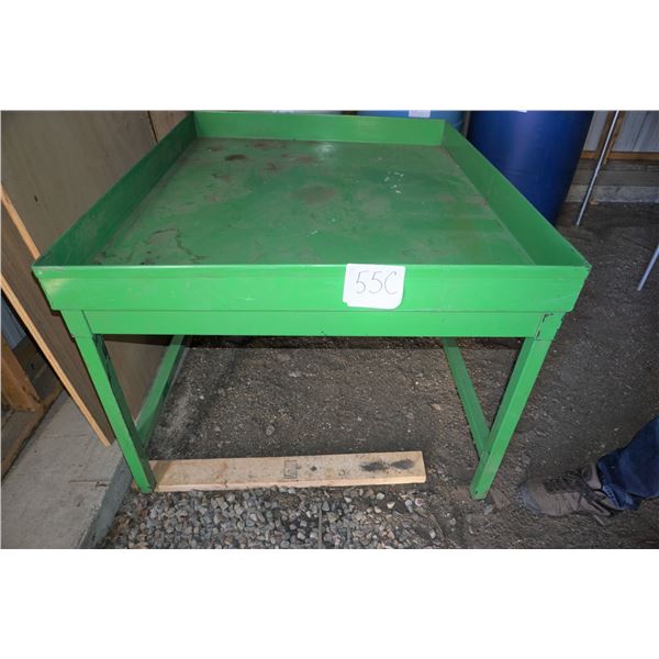 48in x 40in x 32in high Metal Table