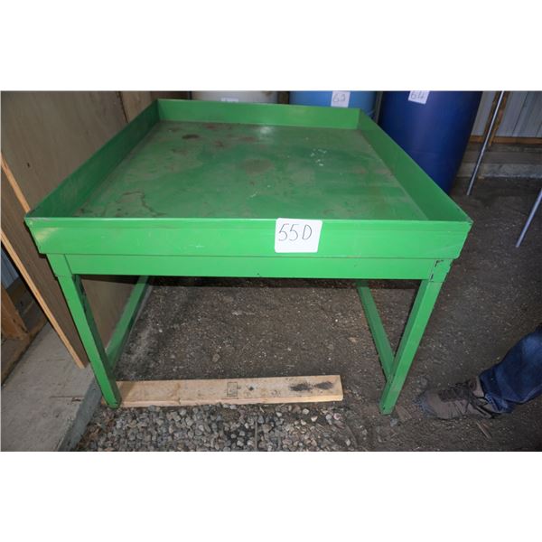 48in x 40in x 32in high Metal Table