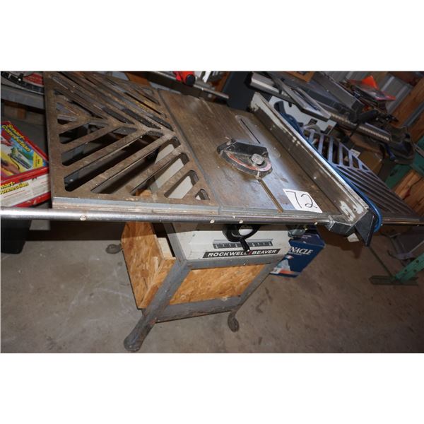 Rockwell Beaver 9inch Table Saw