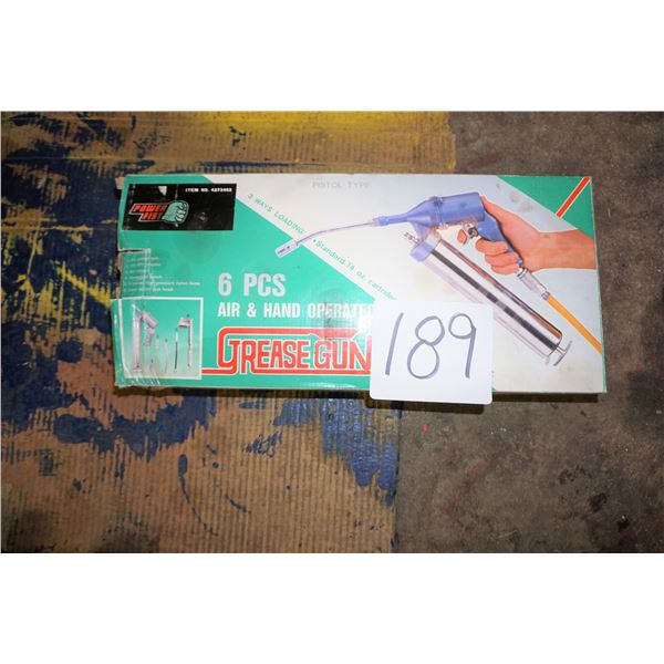 6 pc.Air & Hand Grease Gun