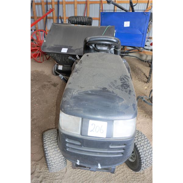 Poulan 20HP Ride Mower - 48in. Cut  (2 pictures)