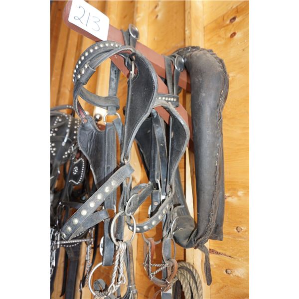 Draft Horse Bridle set of 2