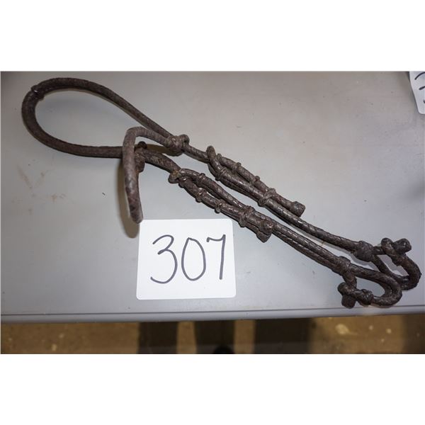 Braided Leather Headstall