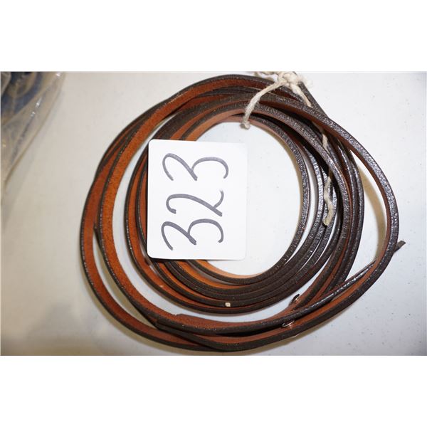 NEW Western Rawhide 8ftx5/8in. Split Reins (pecan)