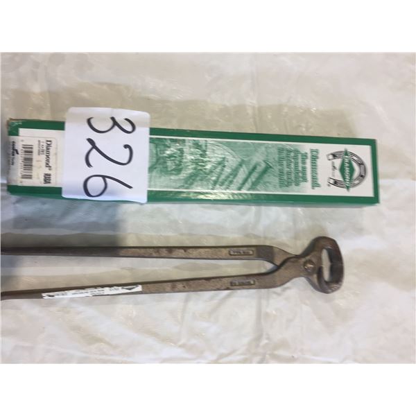 NEW Diamond Farrier Nippers 15in. (new)