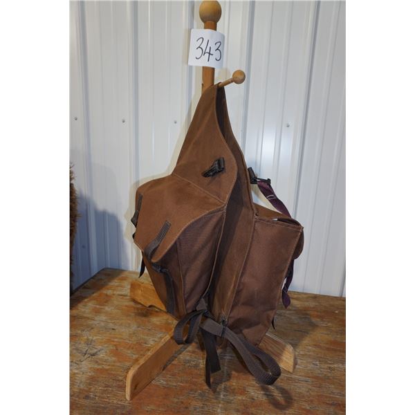 Saddle Bag & Stand