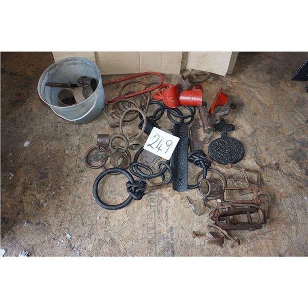 Assortment of Hardware for Neck Yokes & Double Trees