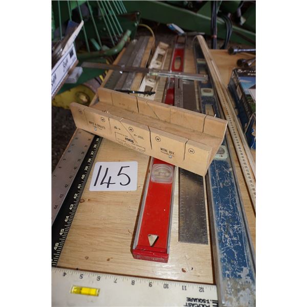 2ft and 4ft Levels, 48inT-Squares