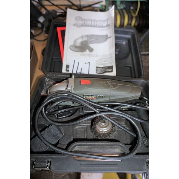 Concept 4.5in Angle Grinder with case
