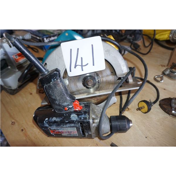 7 1/4in Makita Skill Saw - 3/8ths Drill