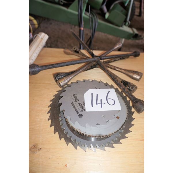 Wheel Wrenches and Saw Blades