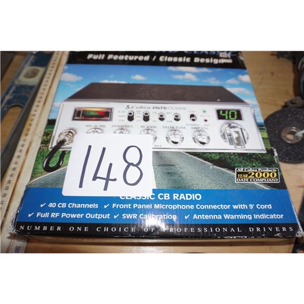Cobra CB Radio with 40 Channels
