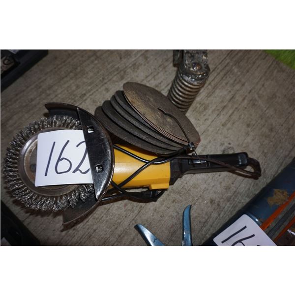 7in. Angle Grinder with Blades