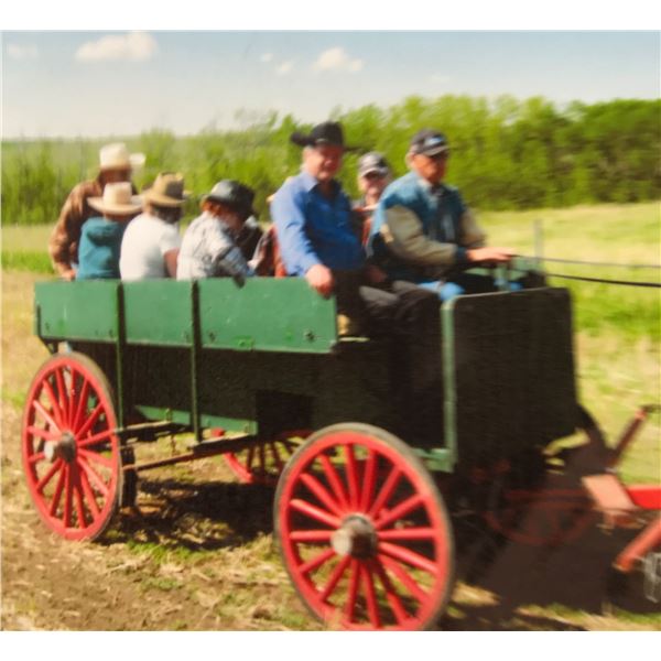 Wagon with Loops and Cover and brakes