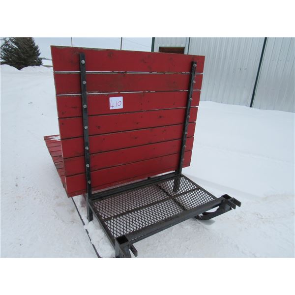 Training Sleigh for double or single hitch