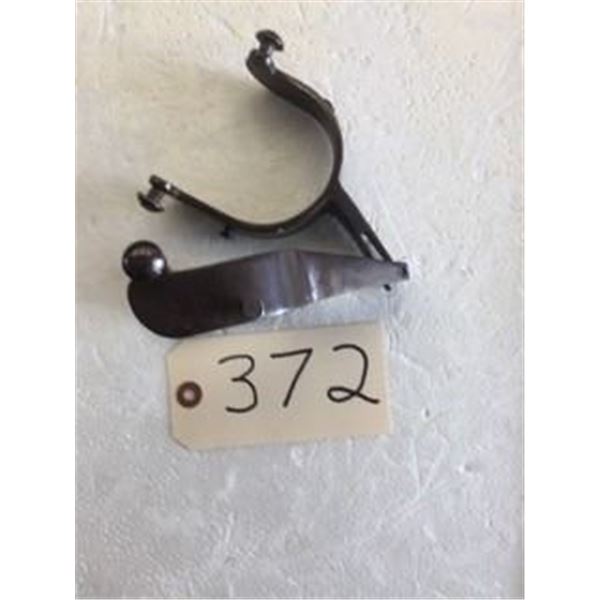 New Johansen Bros Bareback Spurs with Straps