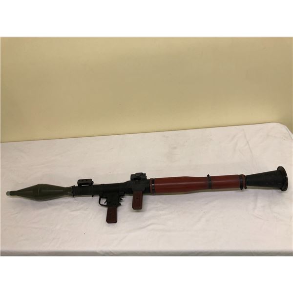 Airsoft - Example of an RPG-7.  Dated 1976 - Rocket Propelled Grenade Launcher with Rocket