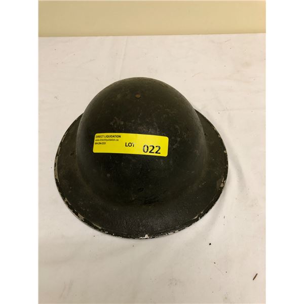 WWII British Combat Helmet with liner.