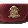 Image 2 : Canadian Airborne Maroon Beret with copy paratrooper badge
