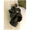 Image 1 : Gas Mask - Late WWII - light weight - C Broad Arrow - reasonably complete