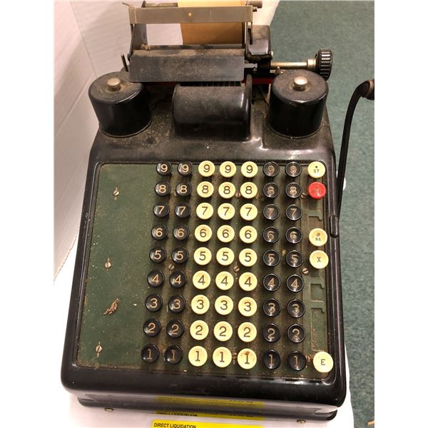 Burroughs Vintage Adding Machine