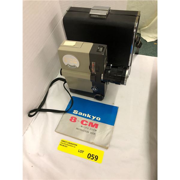 Sankyo 8-CM Micro Zoom with Case