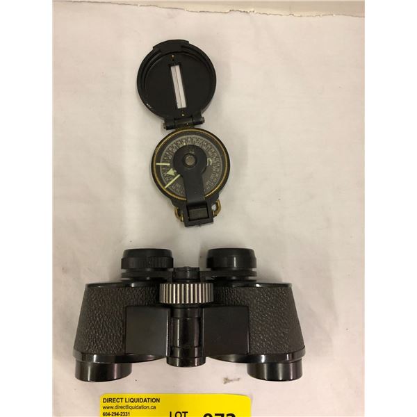 LIMER 7x Binoculars and compass