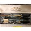 Image 2 : Glen Hill The Connoisseurs Choice - Gold Plated Knife Set