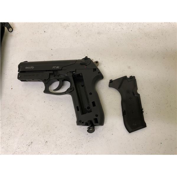 CO2 Pellet Pistol - PT80 - needs repair in padded case