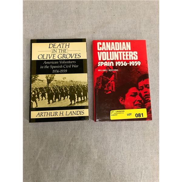 Book Lot related to Spanish Civil War