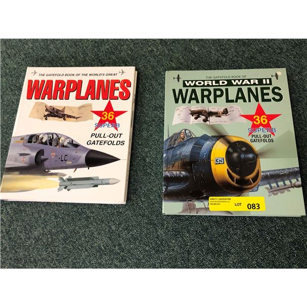 Two Aircraft Coffee Table Books