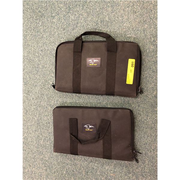 Two Padded Handgun Cases