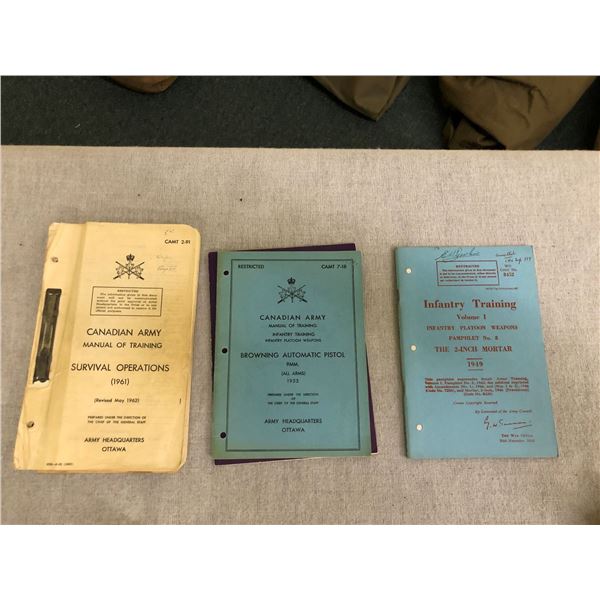 Collection of Post War Canadian Military Manuals