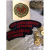 Image 4 : Collection of 48 Highlanders Insignia Buttons and Patches