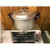 Image 2 : Collection of Appliances - Including Large Pressure Cooker, Toaster Oven & One Old Flip Toaster by C
