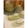 Image 3 : Large Lot of Crystal & Glass Services Dishes - Gravy Boats, Punch Bowls and more