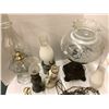 Image 3 : Collection of Misc. Glass Lanterns & Light Fixtures