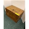 Image 1 : Antique Wood Chest - approx. 17in x 11in x 11in