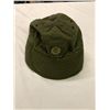 Image 1 : Canadian Combat Utility Cap with Cloth Canadian Engineers Badge - size 7 3/4 - From July 1991