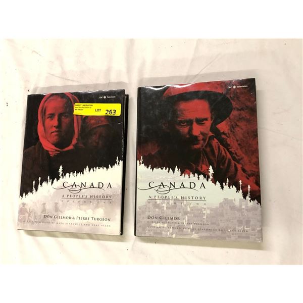 CANADA -  People's History - Volumes ONE and TWO