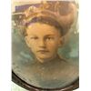 Image 2 : WWI Portrait of Canadian Soldier - Hand Coloured in Original frame with bubble glass - excellent con