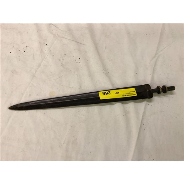 PIKE MAN's Spear Tip - 18th Century - approximately 17 1/2in long - excellent condition