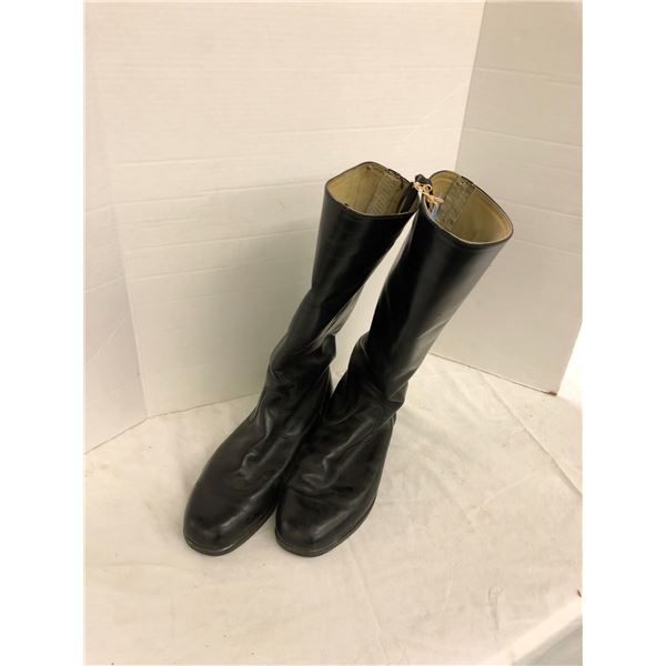 Pair of NVA Marked Officer's Knee High Boots - believed to be North Vietnamese Officer's boots - siz