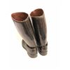 Image 2 : German WWII Boots - Size 8 1/2 - All Leather-  Officer's Boots