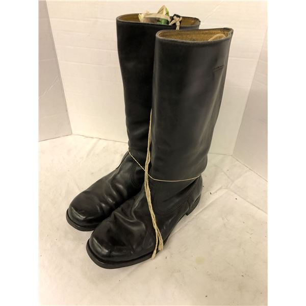 WWII German Style Officer's Boots - Size 8